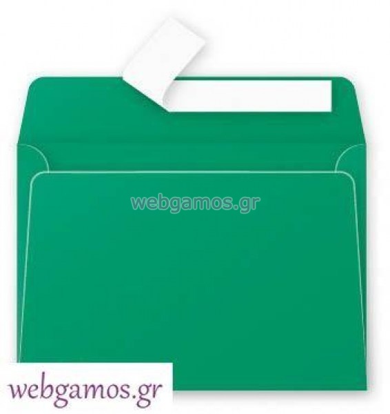 Φάκελος πράσινο σκούρο 11.4 x 16.2 εκ (325596)