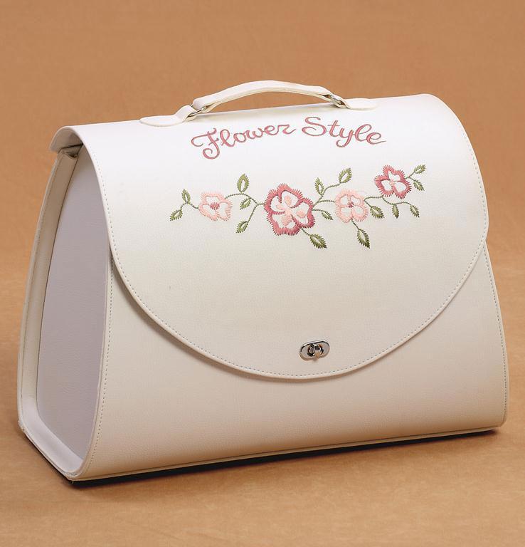 Τσάντα Βάπτισης με κέντημα (07420)