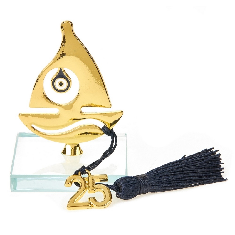 ΓΟΥΡΙ 8706 ΚΑΡΑΒΑΚΙ ΣΕ ΓΥΑΛΙΝΗ ΒΑΣΗ