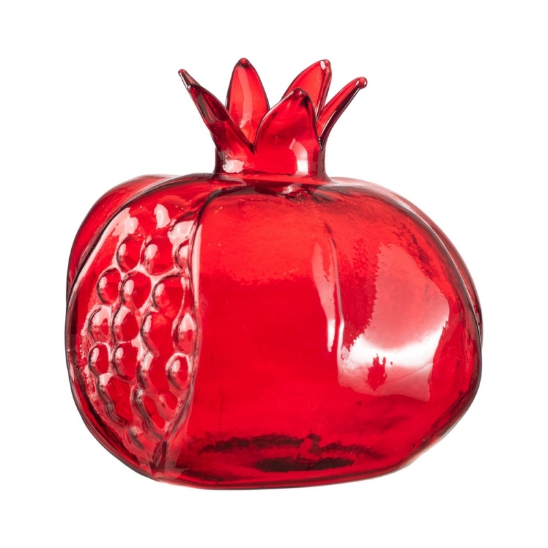 Γυάλινο Βάζο Ρόδι ΡΤ233 10*10εκ