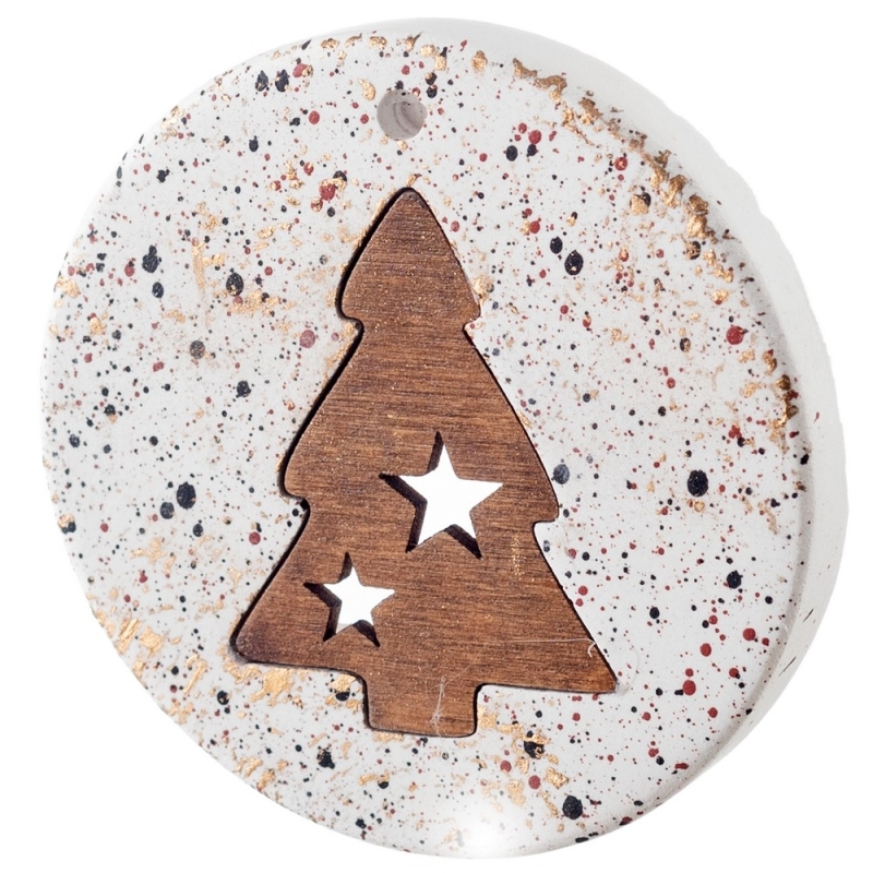 ΔΙΑΚΟΣΜΗΤΙΚΟ ΚΕΡΑΜΙΚΟ ΜΕ ΞΥΛΙΝΟ ΔΕΝΤΡΟ Κ856 7κ