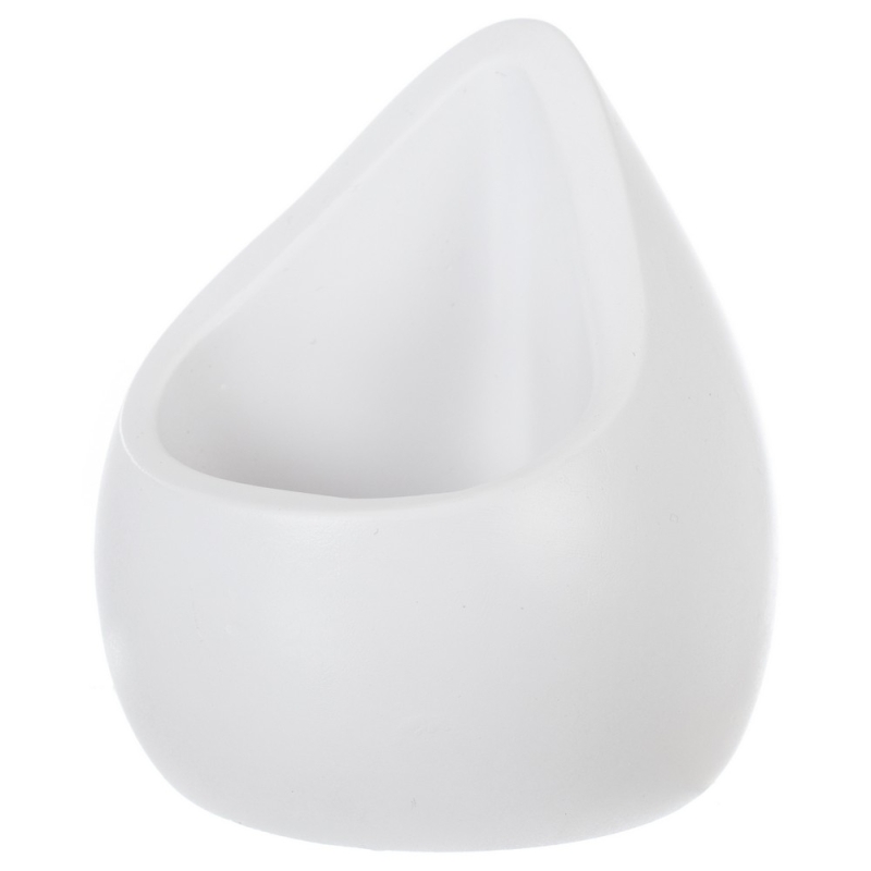 Κεραμικό Βαζάκι Λευκό Κ925 9*10εκ