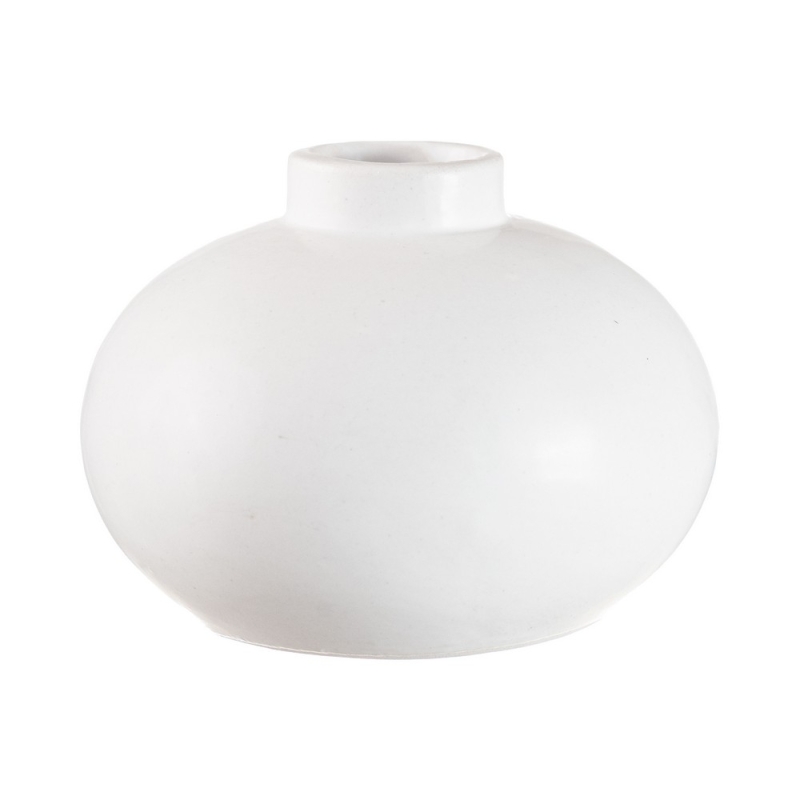 Κεραμικό Βαζάκι Λευκό ΡΤ200