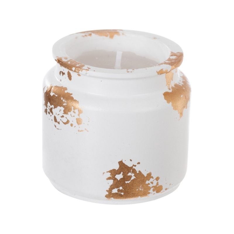 Κεραμικό Βαζάκι με Κερί Κ926 6*5.5εκ