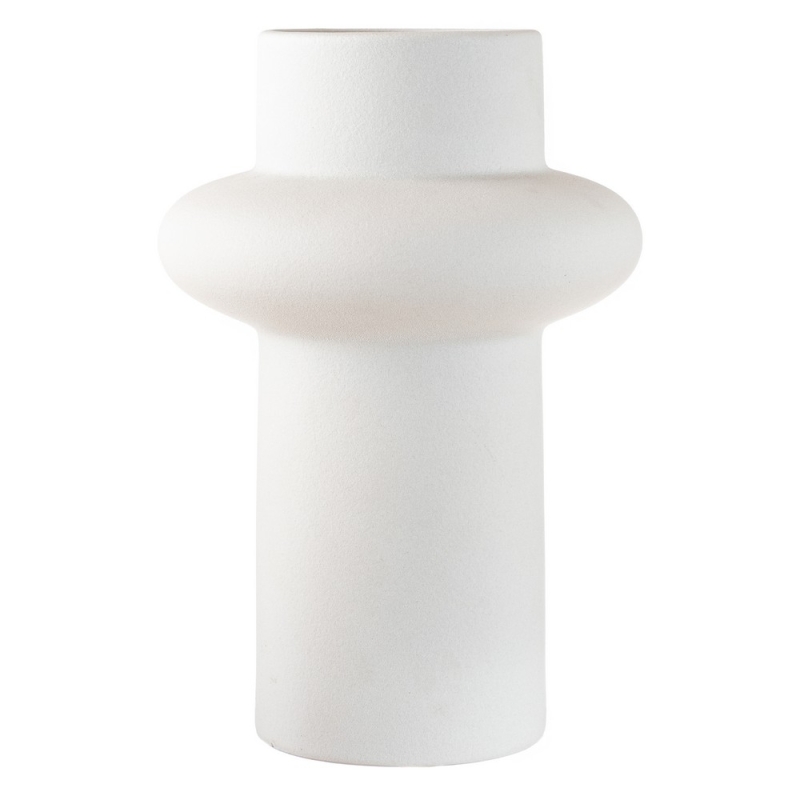 Κεραμικό Βάζο Λευκό ΡΤ220 14.5*21εκ