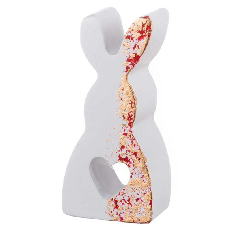 Κεραμικός Λαγός με Καρδιά Κ945 3.5*7.5