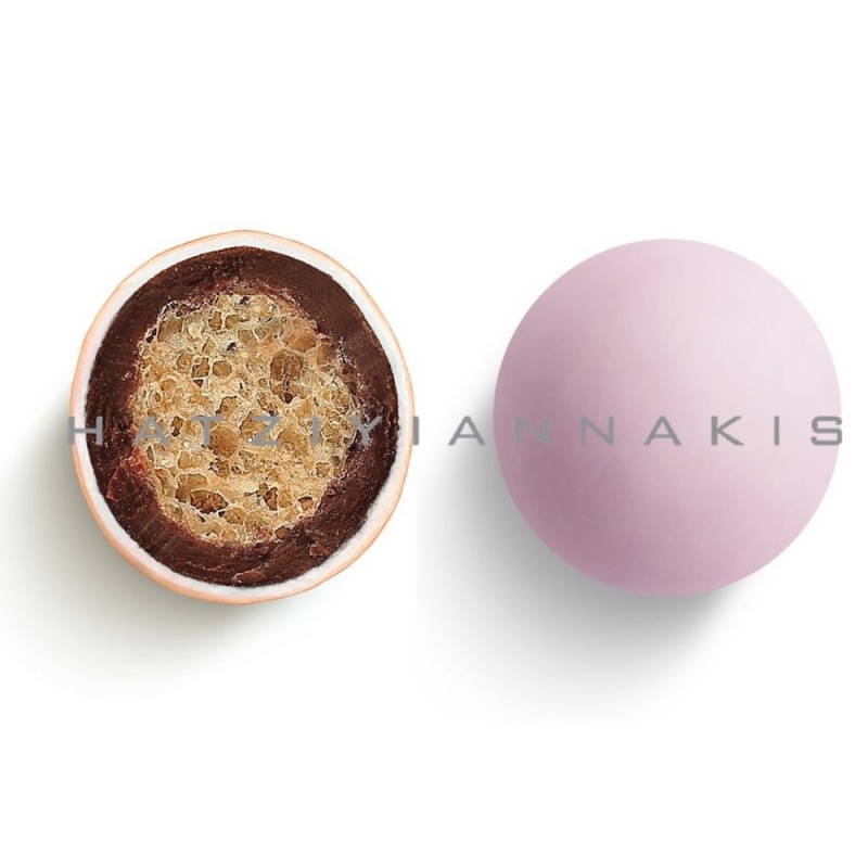 Κουφέτο Crispy Twist Bueno χρώμα κουτί 700g, ροζ ανοιχτό ματ