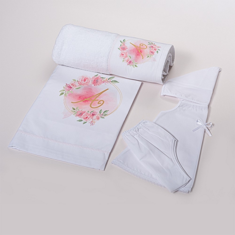 Λαδόπανο Μονόγραμμα Κορίτσι Λ269