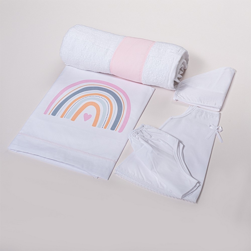 Λαδόπανο Ουράνιο Τόξο Κορίτσι Λ218