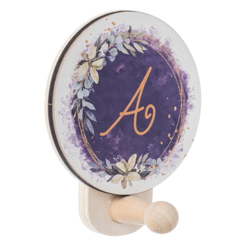 Ξύλινη Κρεμάστρα Αρχικό Μπλε ΝΒ500