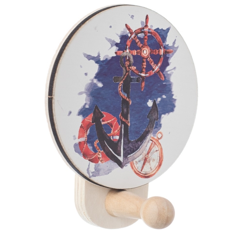 Ξύλινη Κρεμάστρα Ναυτικό ΝΒ508