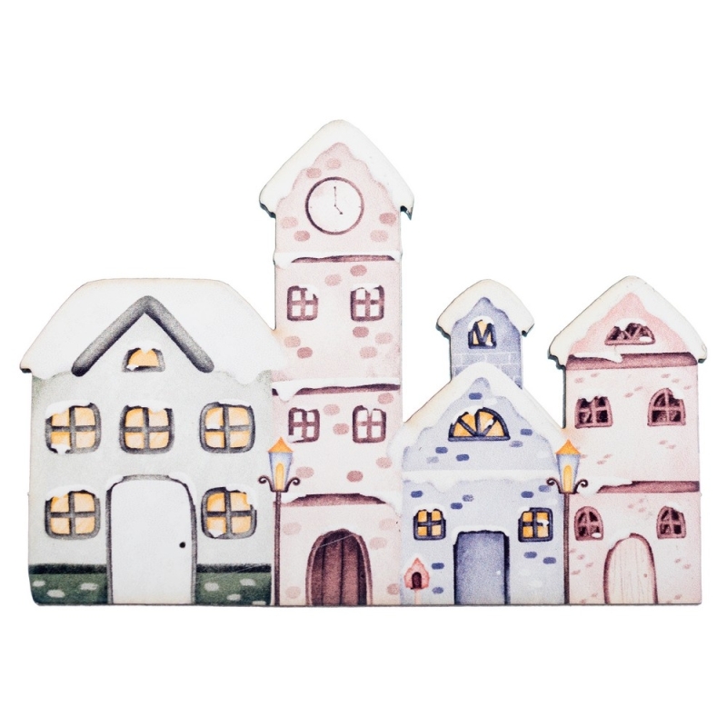 ΞΥΛΙΝΟ ΧΡΙΣΤΟΥΓΕΝΝΙΑΤΙΚΑ ΣΠΙΤΑΚΙΑ 8εκ ΝΒ451