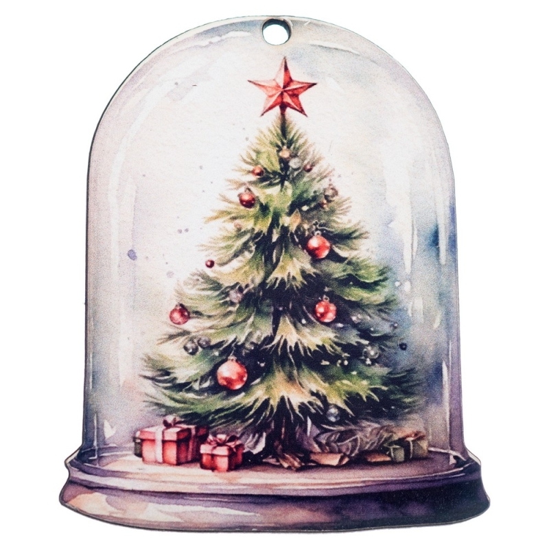 ΞΥΛΙΝΟ ΧΡΙΣΤΟΥΓΕΝΝΙΑΤΙΚΟ ΣΤΟΙΧΕΙΟ 6.5εκ ΝΒ448