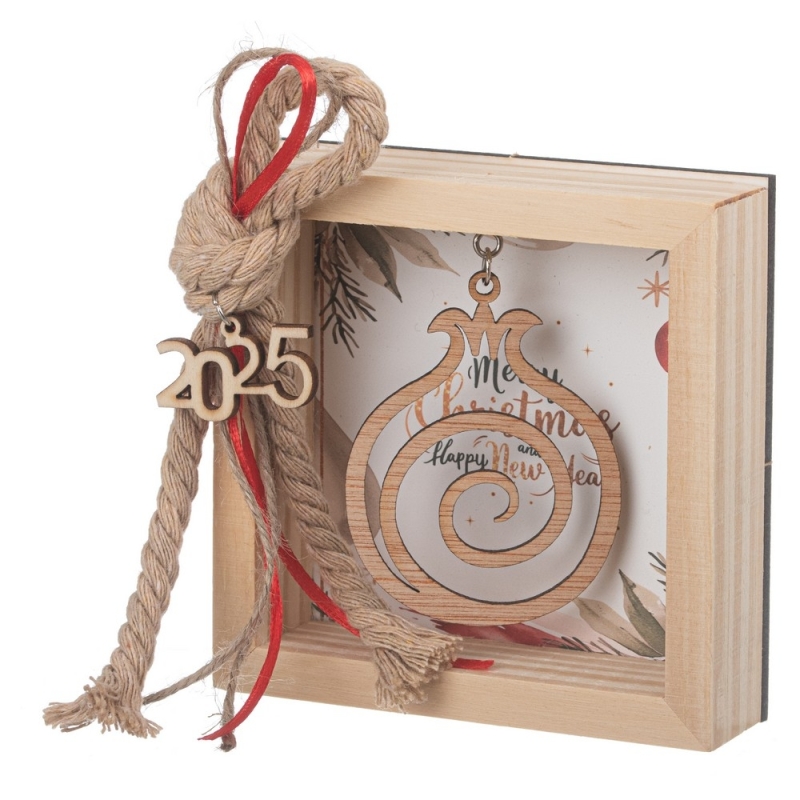 ΧΡΙΣΤΟΥΓΕΝΝΙΑΤΙΚΟ ΚΑΔΡΑΚΙ & ΡΟΔΙ ΝΒ625