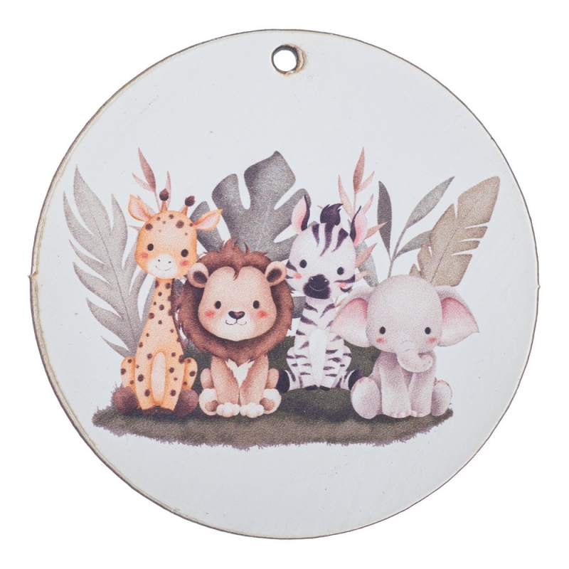 Ζώα ζούγκλας εκτυπωμένο 5εκ ΝΒ576