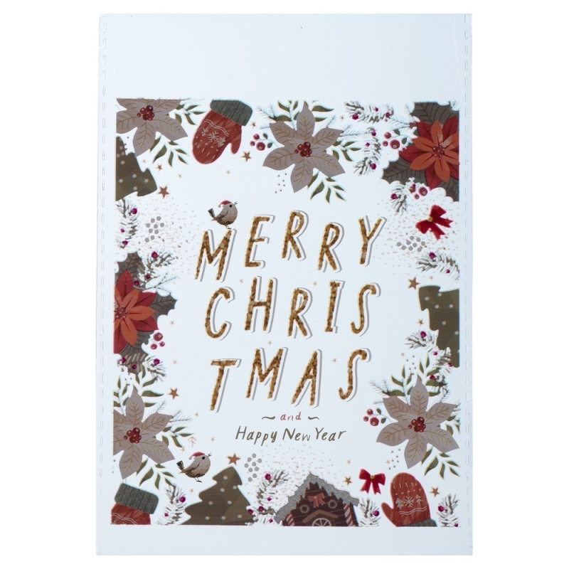 Σακούλα Συσκευασίας Λουλούδια 100τμχ ΡΤ186