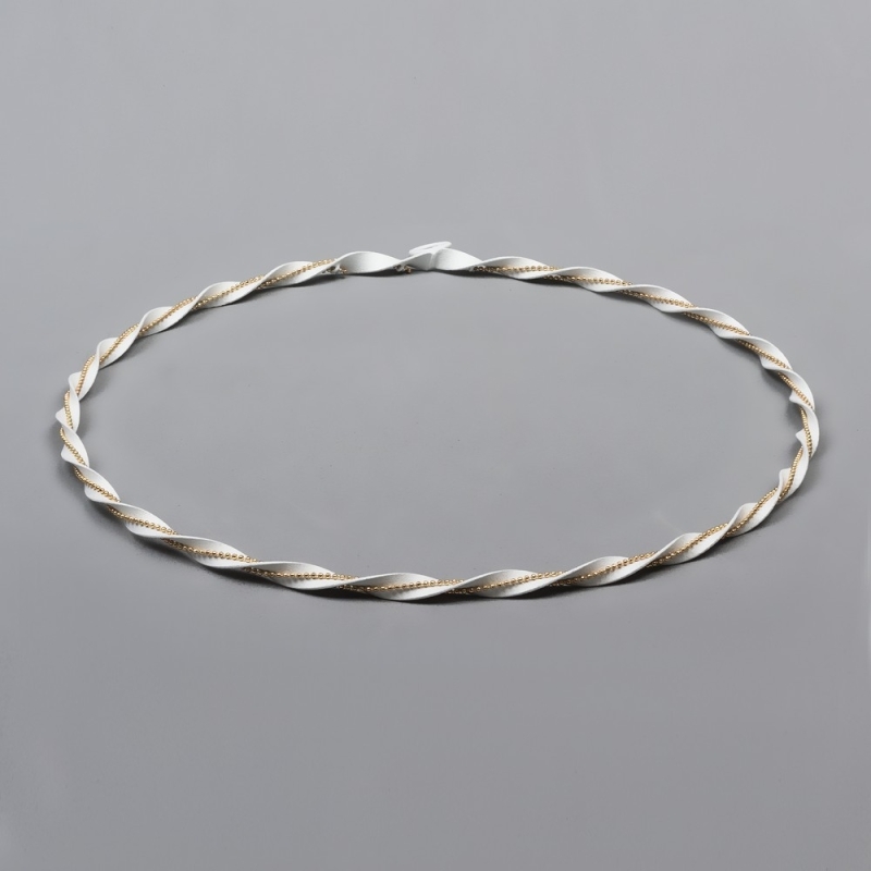 Στέφανα Επάργυρα 4819 με Λευκό Σμάλτο