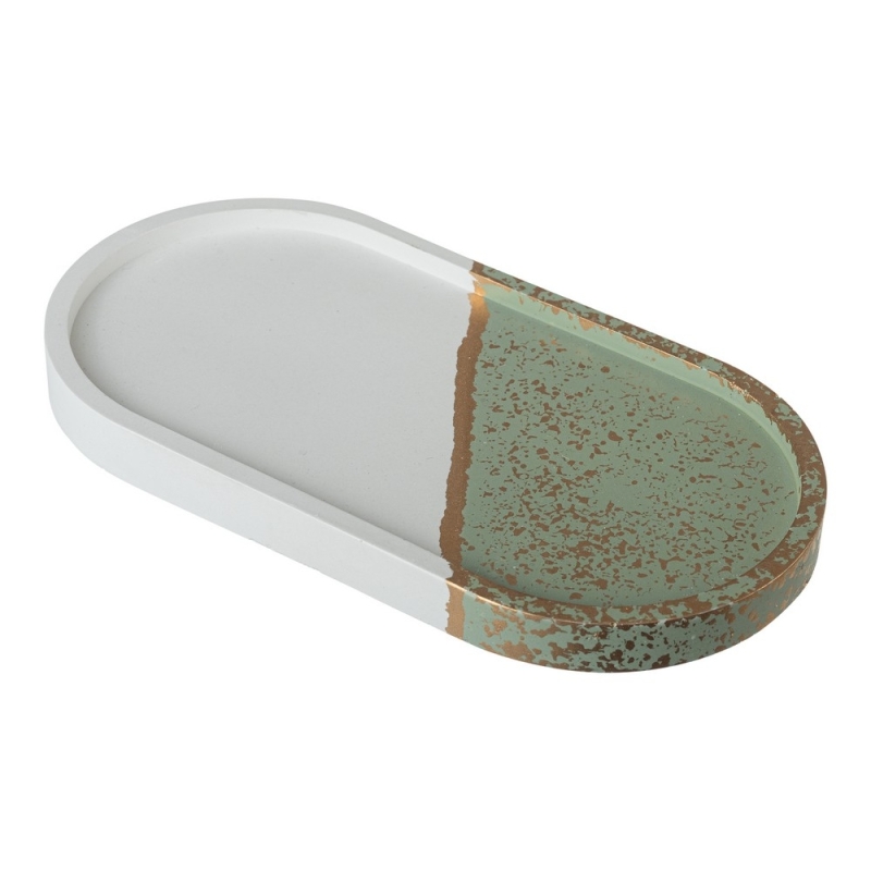 ΔΙΑΚΟΣΜΗΤΙΚΟΣ ΟΒΑΛ ΠΡΑΣΙΝΟΣ ΔΙΣΚΟΣ Κ893 17.7εκ