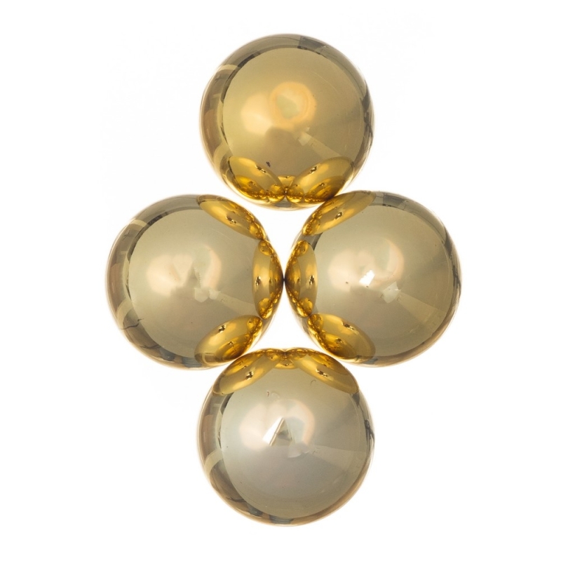 Χάντρα Χρυσή 24χιλ 50τμχ Ε78