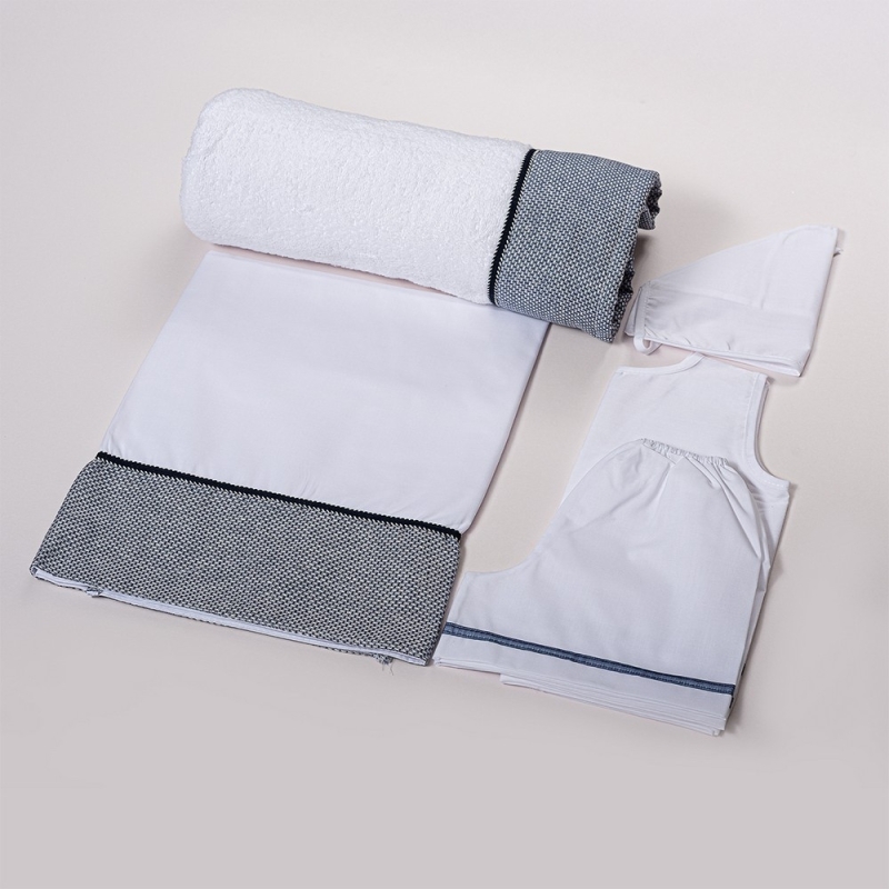 Λαδόπανο Λινό Navy Αγόρι Λ204