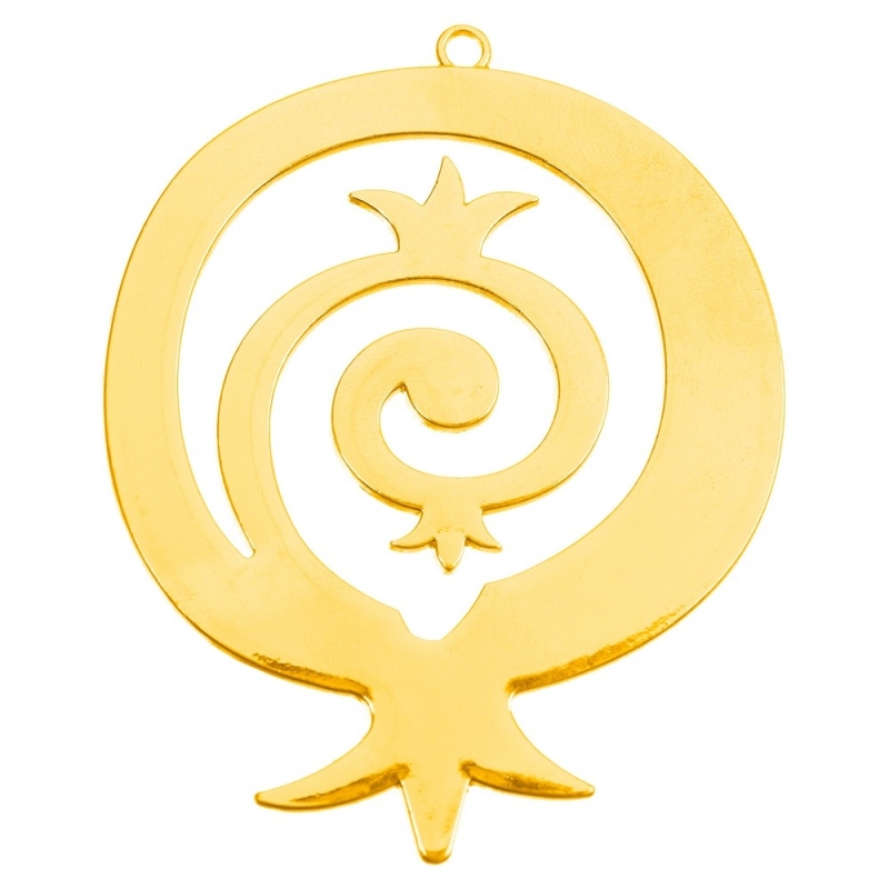 Μεταλλικό Χρυσό Ρόδι Ε39