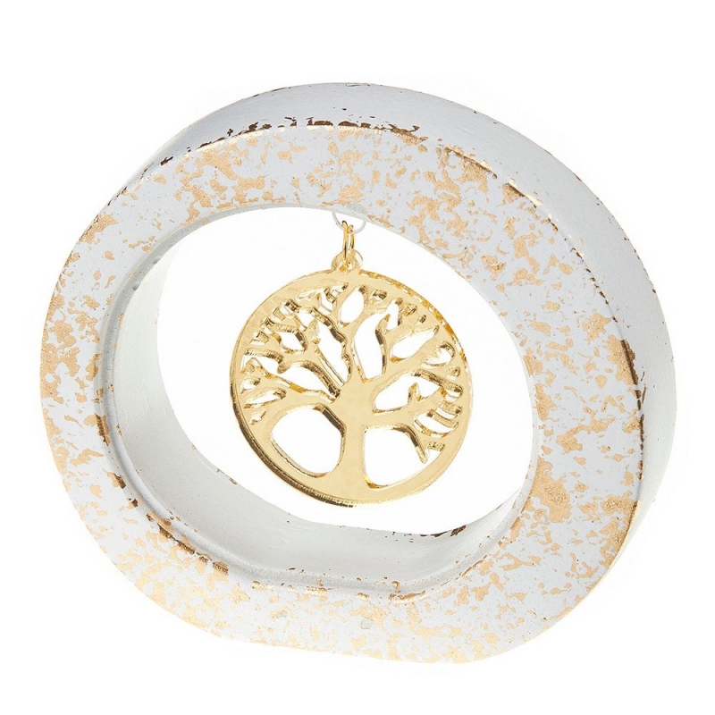 ΣΤΡΟΓΓΥΛΗ ΔΙΑΚΟΣΜΗΤΙΚΗ ΒΑΣΗ ΜΕ ΠΛΕΞΙ ΔΕΝΤΡΟ Κ824