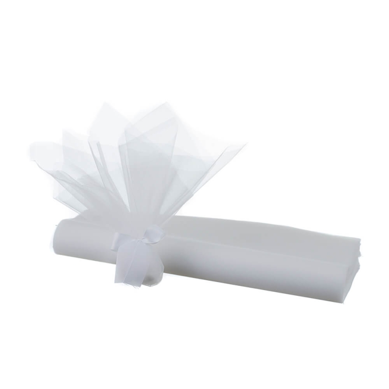 ΤΟΥΛΙ ΓΑΛΛΙΚΟ ΛΕΥΚΟ 45Χ50