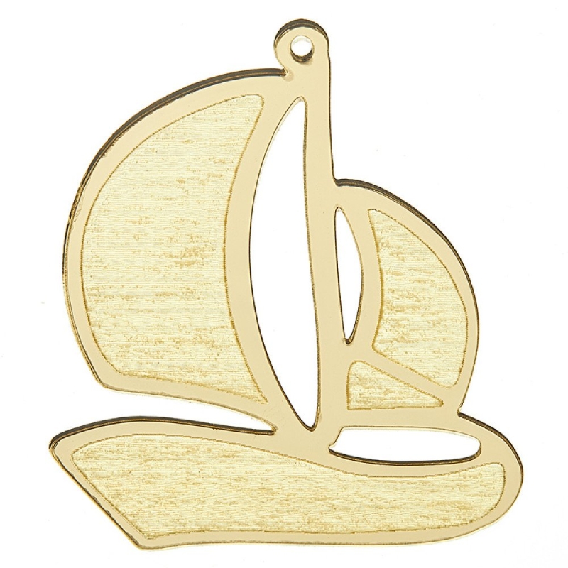 ΠΛΕΞΙ ΣΤΟΙΧΕΙΟ ΚΑΡΑΒΙ 5εκ Κ455 ΧΡΥΣΟ