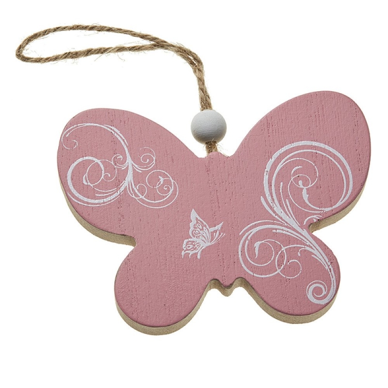 ΞΥΛΙΝΗ ΠΕΤΑΛΟΥΔΑ ΡΟΖ 10εκ ZL383Β