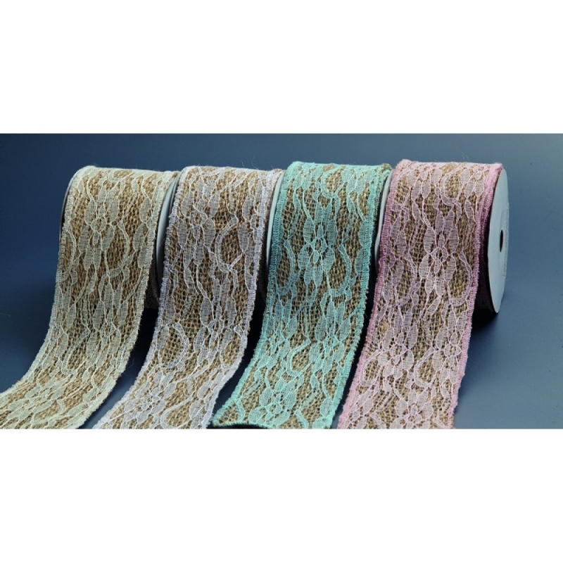 ΚΟΡΔΕΛΑ ΛΙΝΑΤΣΑ ΔΑΝΤΕΛΑ ΡΑ3333 6,5cmX5y