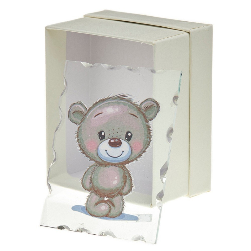 ΑΡΚΟΥΔΑΚΙ ΣΕ ΓΥΑΛΙΝΗ ΒΑΣΗ Κ755