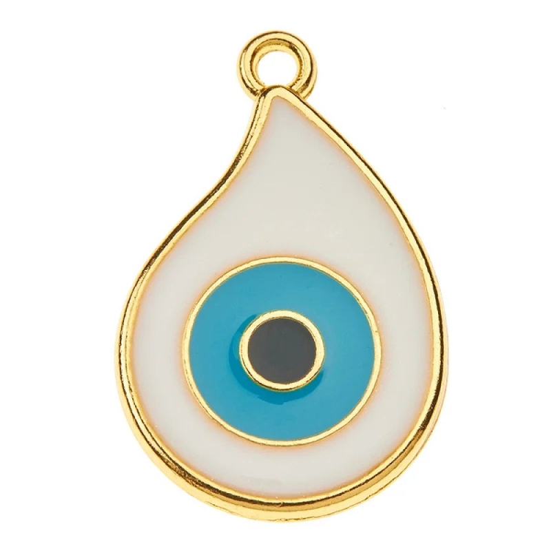 ΜΑΤΙ ΧΡΥΣΟ/ΛΕΥΚΟ ΔΑΚΡΥ 2.5εκ Ε13