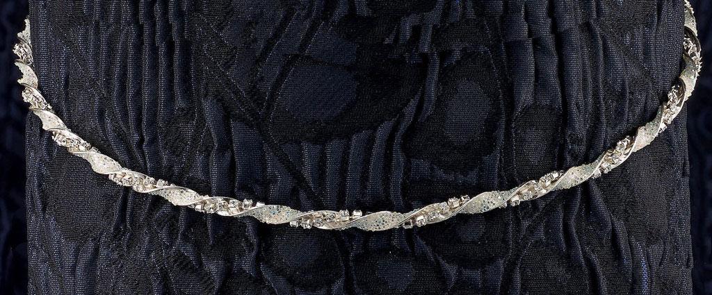 Στέφανα Γάμου επάργυρα (4617)