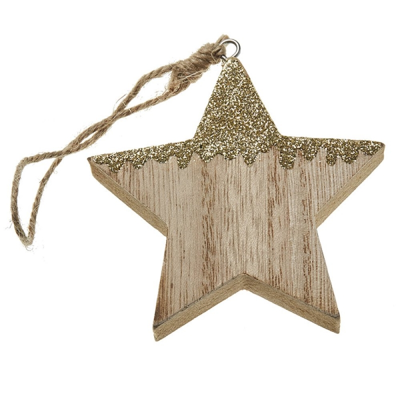 ΞΥΛΙΝΟ ΑΣΤΕΡΙ ΓΚΛΙΤΕΡ 8εκ ZL62037Α