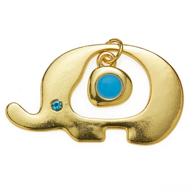 ΜΕΤΑΛΛΙΚΟ ΕΛΕΦΑΝΤΑΚΙ ΧΡΥΣΟ NU2005