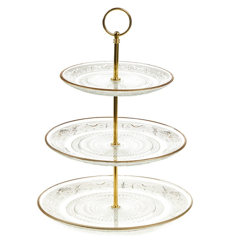 ΤΡΙΟΡΟΦΗ ΓΥΑΛΙΝΗ ΠΙΑΤΕΛΑ YS6028-D