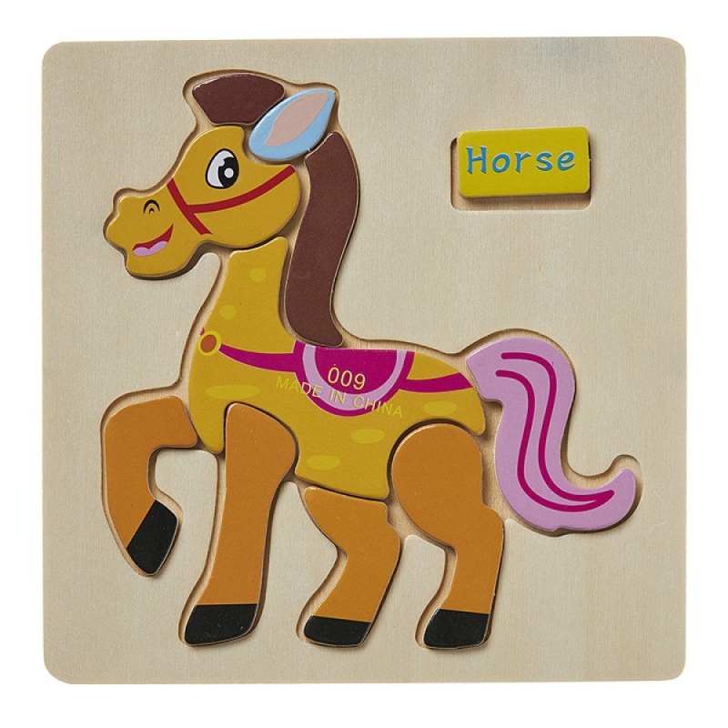 ΞΥΛΙΝΟ ΠΑΖΛ ΖΩΑΚΙΑ ΡΣ003-2