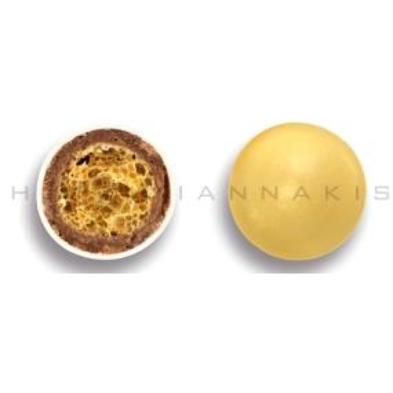 Κουφέτο Crispy Μεταλλιζέ κουτί 700g, Χρυσό Σατινέ χωρίς Ε171