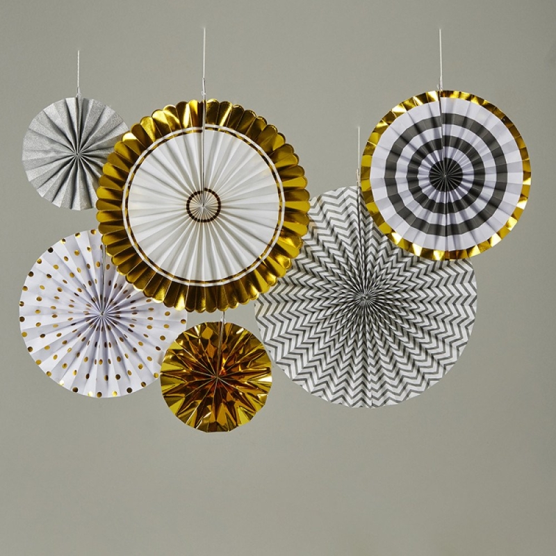 ΧΑΡΤΙΝΗ ΒΕΝΤΑΛΙΑ ΧΡΥΣΟ-ΑΣΗΜΙ ΝΚ418-2