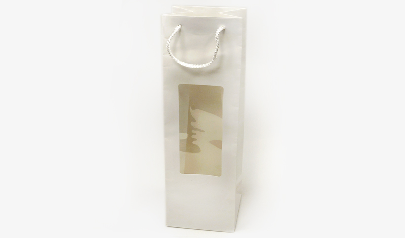 ΤΣΑΝΤΑ ΜΕ ΠΑΡΑΘΥΡΟ ΛΕΥΚΟ 12x42cm x 10cm 0402111