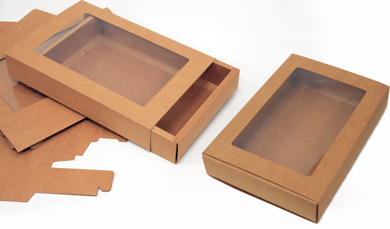 ΧΑΡΤΙΝΟ ΚΟΥΤΙ ΣΥΡΤΑΡΩΤΟ ΜΕ ΠΑΡΑΘΥΡΟ 18cm x 16cm x 4cm 0402158