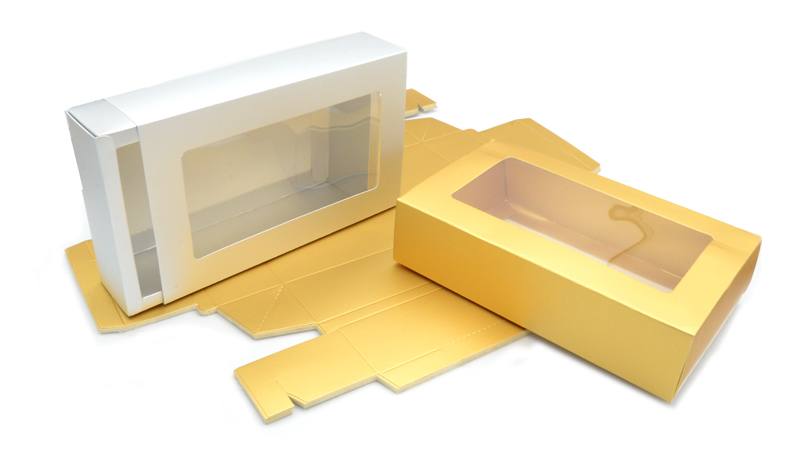 ΧΑΡΤΙΝΟ ΚΟΥΤΙ ΣΥΡΤΑΡΩΤΟ ΜΕ ΠΑΡΑΘΥΡΟ ΧΡΥΣΟ/ΑΣΗΜΙ 21cm x 13cm x 5cm 0402225