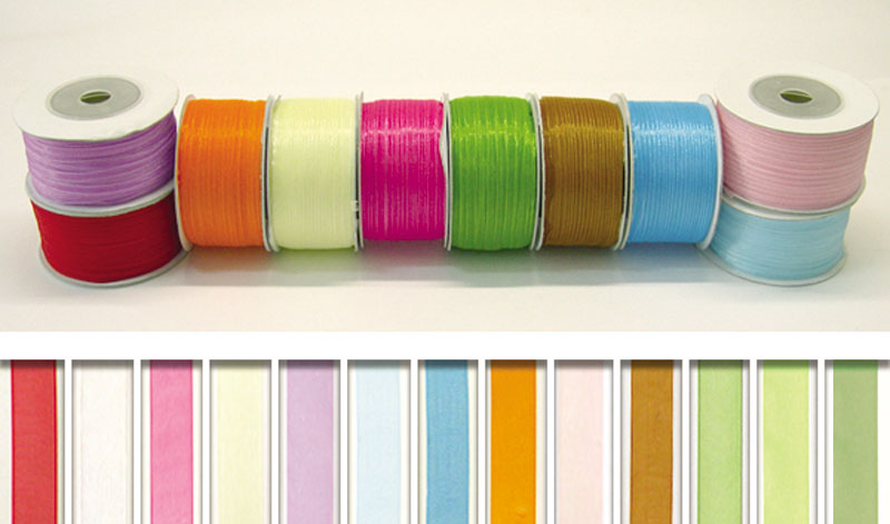 ΚΟΡΔΕΛΑ ΟΡΓΑΝΤΖΑ 0.3cm 100Y 0501039