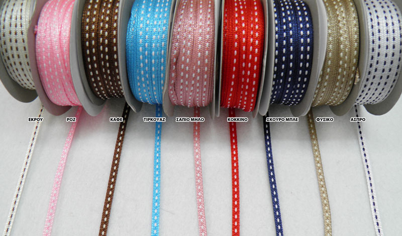 ΚΟΡΔ. ΓΚΡΟ ΜΕ ΡΑΦΗ 0.3cm 25Y 0501217