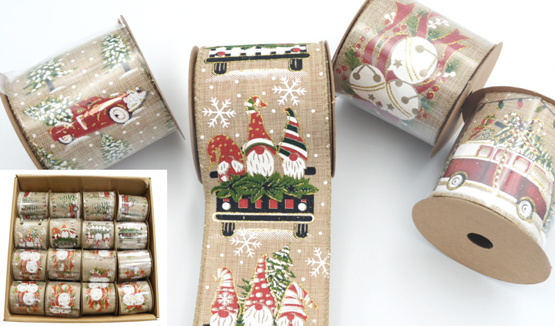 ΧΡΙΣΤΟΥΓΕΝΝΙΑΤΙΚΗ ΚΟΡΔΕΛΑ ΥΦΑΣΜΑΤΙΝΗ ΜΕ ΓΚΛΙΤΕΡ 05012385