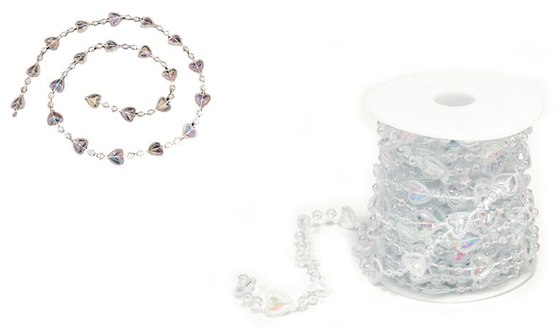 ΓΙΡΛΑΝΤΑ ΙΡΙΔΙΖΟΥΣΕΣ ΚΑΡΔΙΕΣ 4mm x 10m 0501339