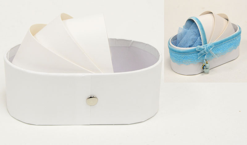 ΚΟΥΤΙ ΚΟΥΝΙΑ ΑΣΠΡΗ 11.5cm x 4cm 0502710