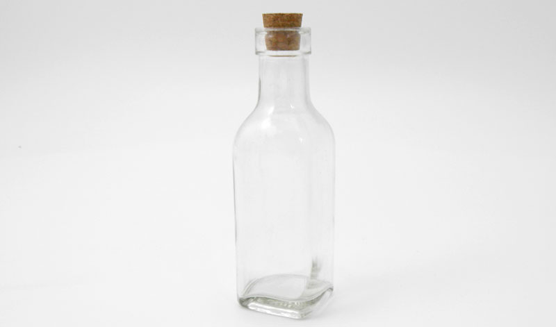 ΜΠΟΥΚΑΛΑΚΙ ΤΕΤΡΑΓΩΝΟ ΦΕΛΛΟΣ 220ml 15.7cm x 4.9cm 05030631