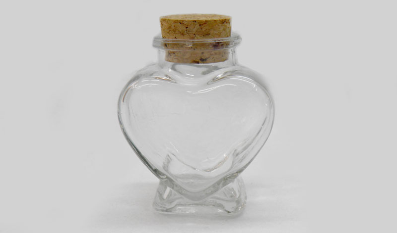 ΒΑΖΑΚΙ ΚΑΡΔΙΑ ΜΙΚΡΟ ΜΕ ΦΕΛΛΟ 6cm x 7.5cm 0503100