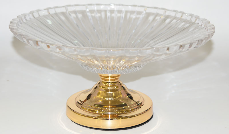 ΠΙΑΤΕΛΑ ΜΕΓΑΛΗ ΜΕΤΑΛΛΙΚΗ ΠΟΔΙ BIG STRIPE 38cm x 20cm 0503158